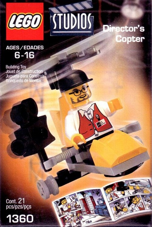 Lego 1421 Film Studio: Director's Helicopter