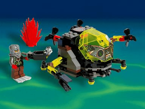 Lego 6109 Black Sea: Sea Floor: Deep Sea Creeper, Crab
