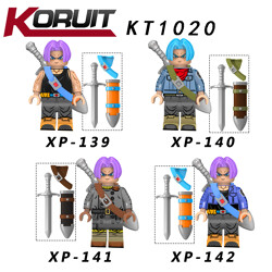KORUIT KT1020 4 Minifigures: Trunks