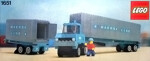 Lego 1651-2 Maersk Railway Container Truck