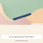 Bar 4L (Lightsaber Blade / Wand) #30374  - 140-Dark Blue