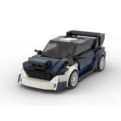 Rebrickable MOC-37227 Ford Fiest WRC