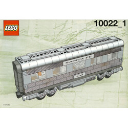 Lego 10022 Santa Fe Train Carriage II