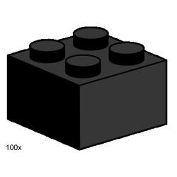 Lego 3455 2x2 Bricks