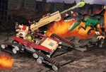 Lego 7476 Dinosaur Attack: Steel Predator and Tyrannosaurus