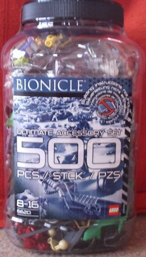 Lego 6620 Biochemical Warrior: Ultimate Accessories Set