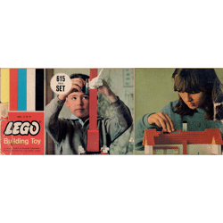 Lego 615 Samsonite Gift Set