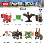 XINH 1587 8 minifigures: Minecraft