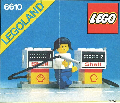 Lego 6610 Gas station