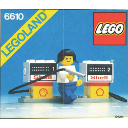 Lego 6610 Gas station