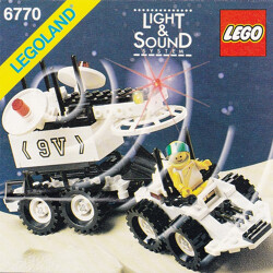 Lego 6770 Space: Moon Transport Patrol Vehicle