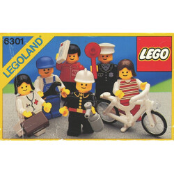 Lego 6301 Town People