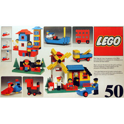 Lego 50 Basic Building Set, 3 plus