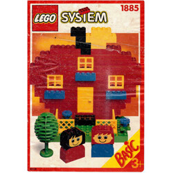 Lego 1885 Large Play Bucket Of Bricks