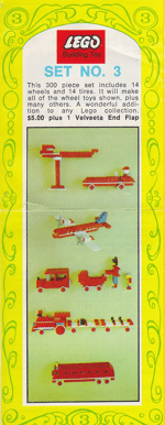 Lego 3-3 Promotional Set No. 3 (Kraft Velveeta)