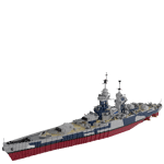 MOC-163300 French Battleship Richelieu