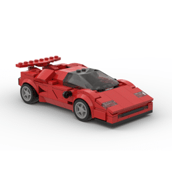 Rebrickable MOC-40934 Lamborghini Countach
