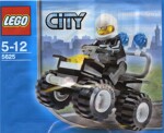 Lego 5625 Police: Police four-wheel-drive jeep