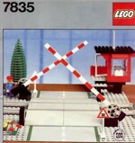 Lego 7835 Train: Railway level crossing