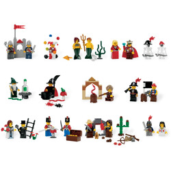 Lego 9349 Education: Fairy Tales and Historical Figures Set