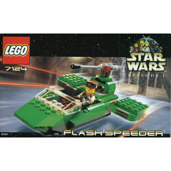Lego 7124 Lightning Flying Car