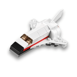 Lego 40127-2 Promotion: Modular Building of the Month: Space Shuttle