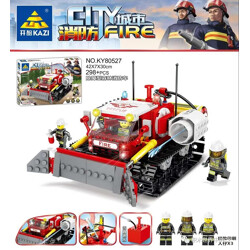 KAZI / GBL / BOZHI KY80527 City Fire: Barrier-removal forest fire engine