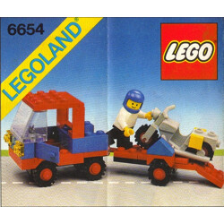 Lego 6654 Motor Trailer Transport