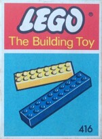 Lego 416 4 Sixteens 2 Twenties (The Building Toy)