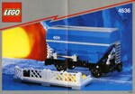 Lego 4536 Blue bottom-unloading carrier