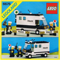 Lego 6676 Police: Motorized command vehicle