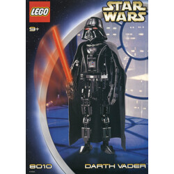 Lego 8010 Building a puppet: Darth Vader