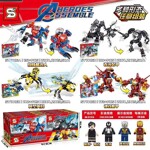 SY SY1416D Spider robot, venom armor, winged wasp, steel mecha