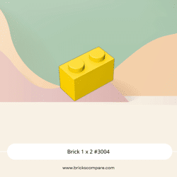 Brick 1 x 2 #3004 - 24-Yellow