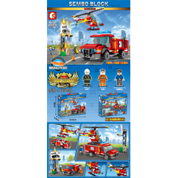 SEMBO 603035 Fire Front: Fire Helicopter Loader