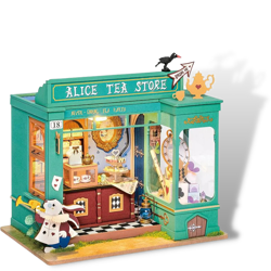 Robotime DG156 Rolife Alice's Tea Store