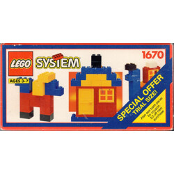 Lego 1670 Special for trial play box