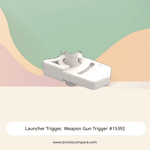 Launcher Trigger, Weapon Gun Trigger #15392 - 1-White