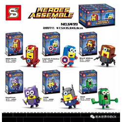 SY 6499A Minions version of the Avengers 6