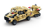 GUDI 8718 Super-Accumulated Team: Military Hummer and Avengers Anti-Defense Missiles 8 Combinations