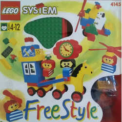 Lego 4145 Freestyle Playcase (M), 4 plus