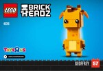 Lego 40316 Brick Headz: Toy Anti-Trump City Giraffe Jeffrey
