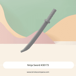 Ninja Sword #30173 - 315-Flat Silver