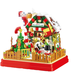 ZHEGAO 662023 Gift Box Christmas House