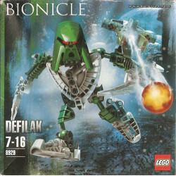 Lego 8929 Biochemical Warrior: Defilak