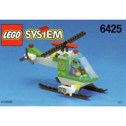Lego 6425 City: TV helicopter