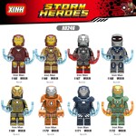 XINH 1171 8 minifigures: Iron Man