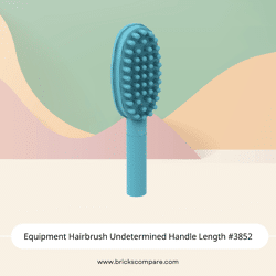 Equipment Hairbrush Undetermined Handle Length #3852 - 322-Medium Azure