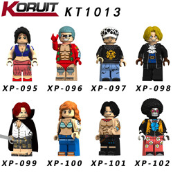 KORUIT KT1013 8 Minifigures: One Piece