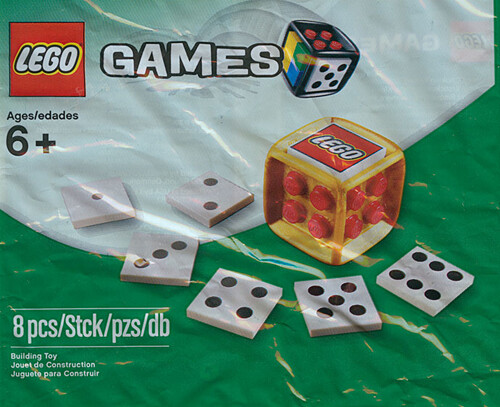 Lego 4648939 Desktop Games: Golden Dice